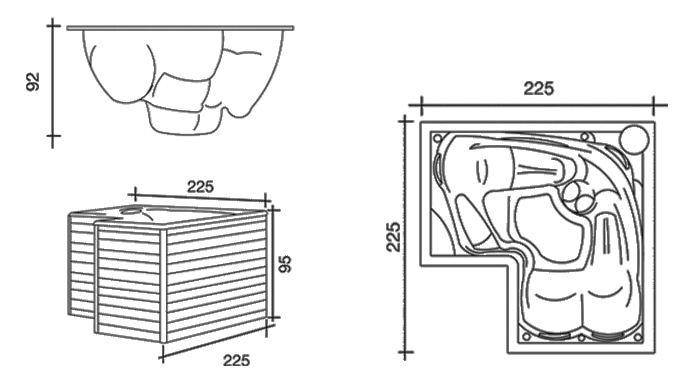 LPZ Techniek USSPA - USSPA Combi Spa - Specificaties